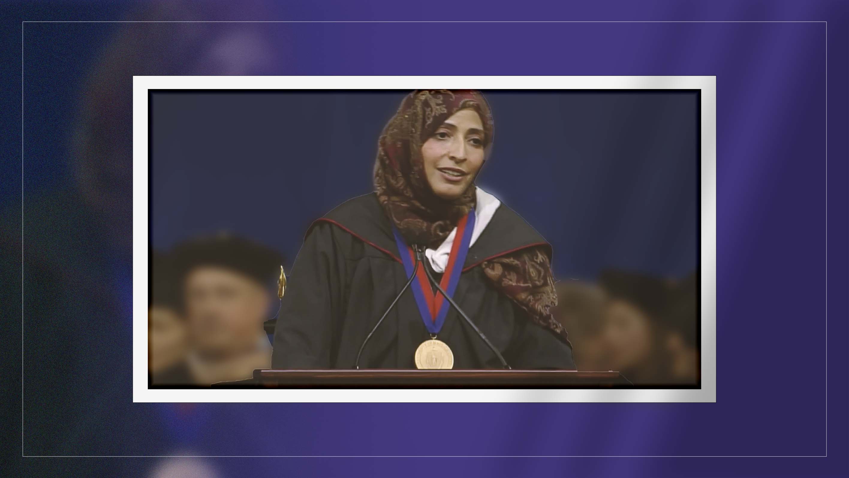 Tawakkol Karman's inspiring message to graduates of University of Massachusetts Lowell